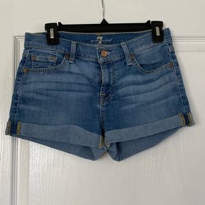 ✨BOGO FREE✨ 7 for All Mankind Roll Up Jean Shorts